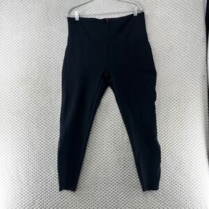 Spanx Ankle Pant High Waisted Slimming Black Comfort Stretch XLTG‎